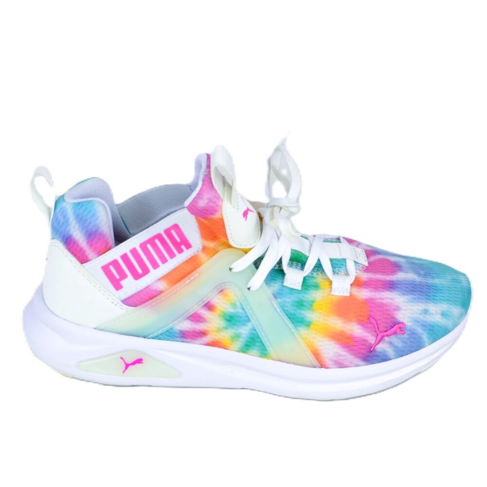 PUMA Enzo 2 Tie Die Girl's Size 6.5C Multicolor Athletic Sneakers